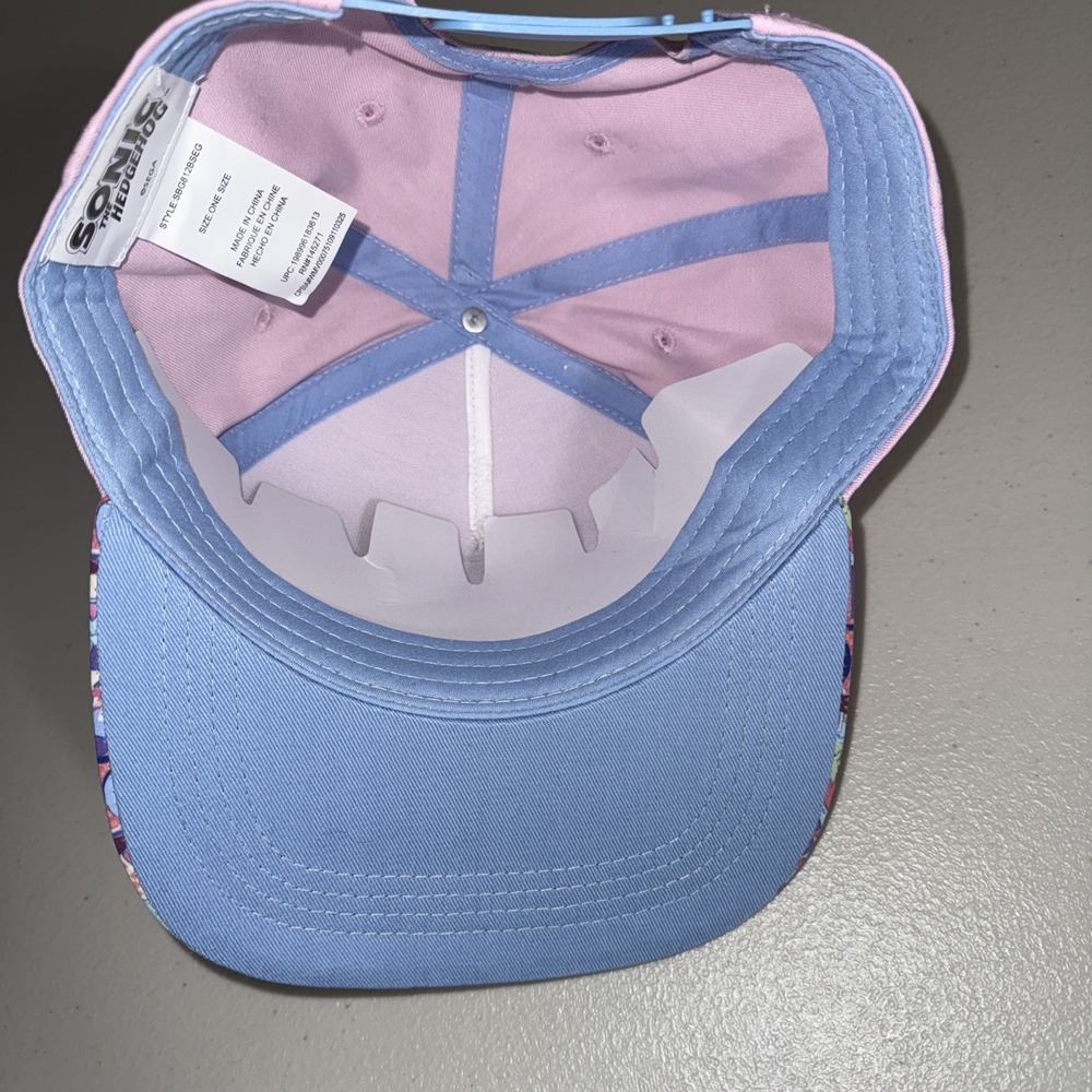Sonic the Hedgehog Hat Girls Youth One Size Sonic Speed Movie Snapback Cap Kids‎ - Picture 4 of 4